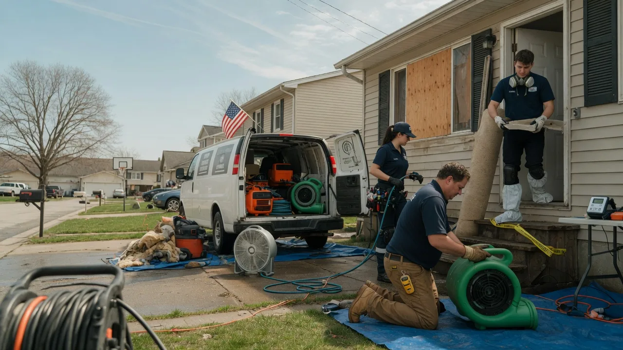Water Damage Restoration in Mcleod, ND near me